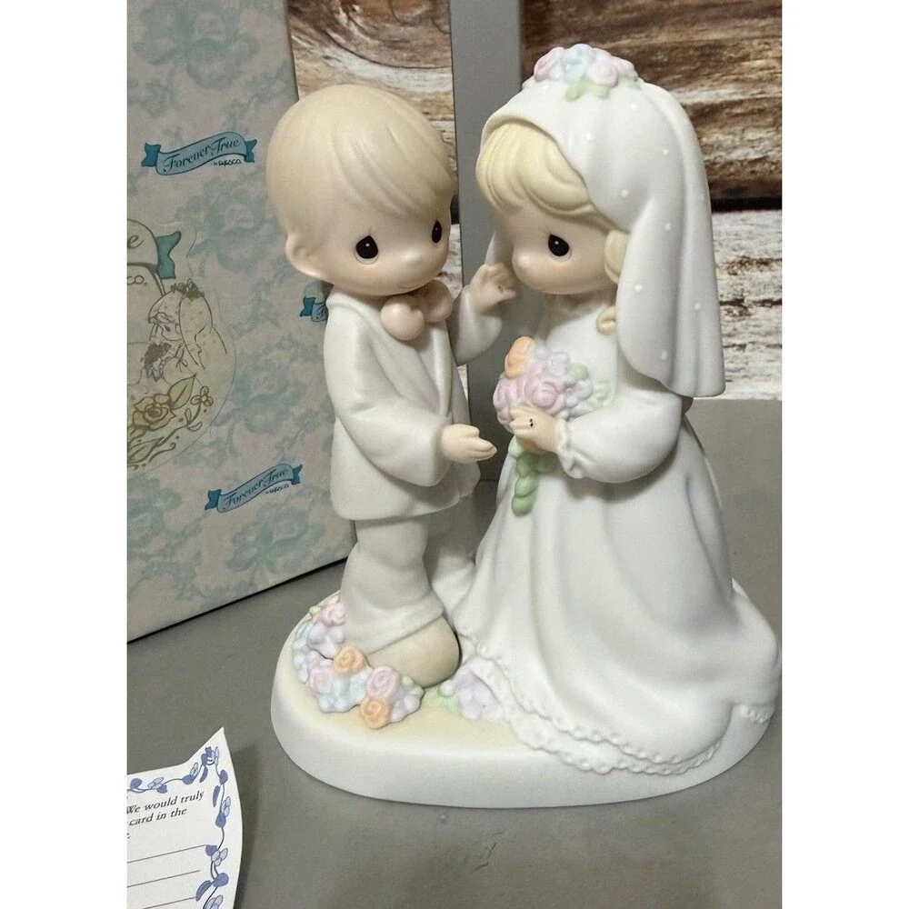 Precious Moments I Give you My Love Forever True 129100 Wedding Bride Groom
